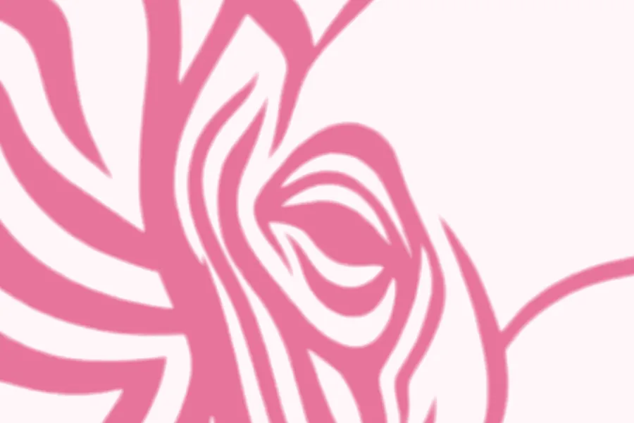 Detail of the striped Zelephant drawing