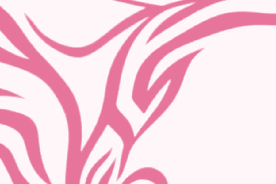 Detail of the striped Zelephant drawing