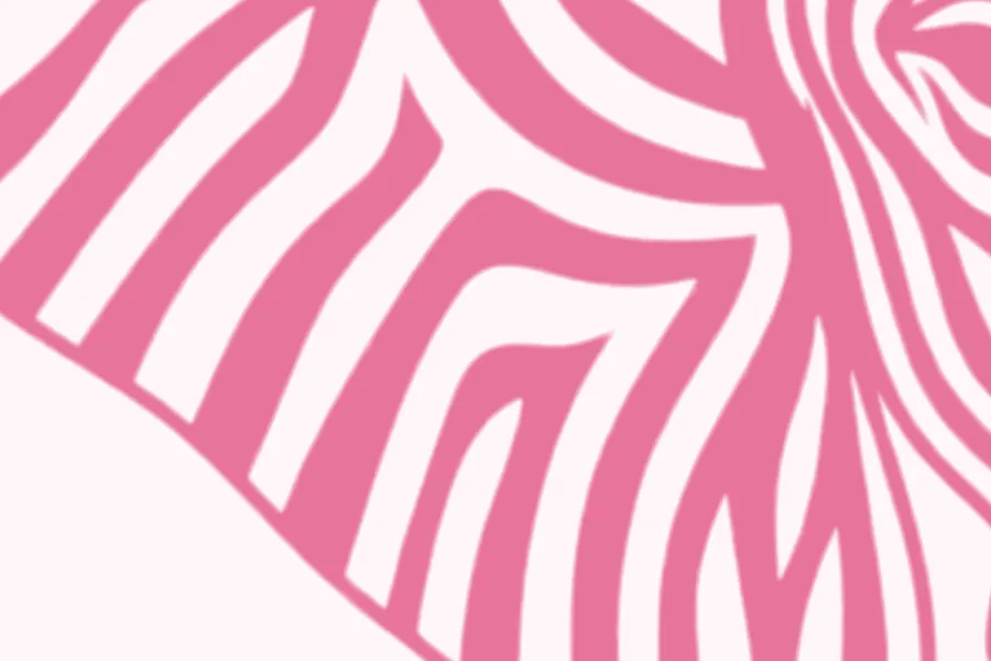 Detail of the striped Zelephant drawing